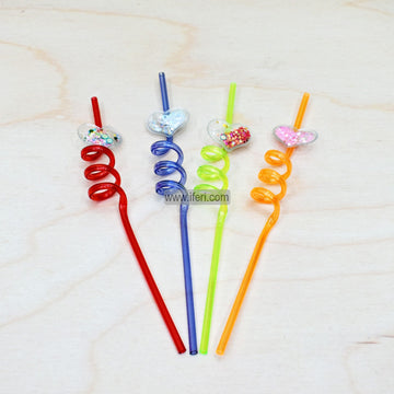 4 Pcs Colorful Straw Set AYT0007