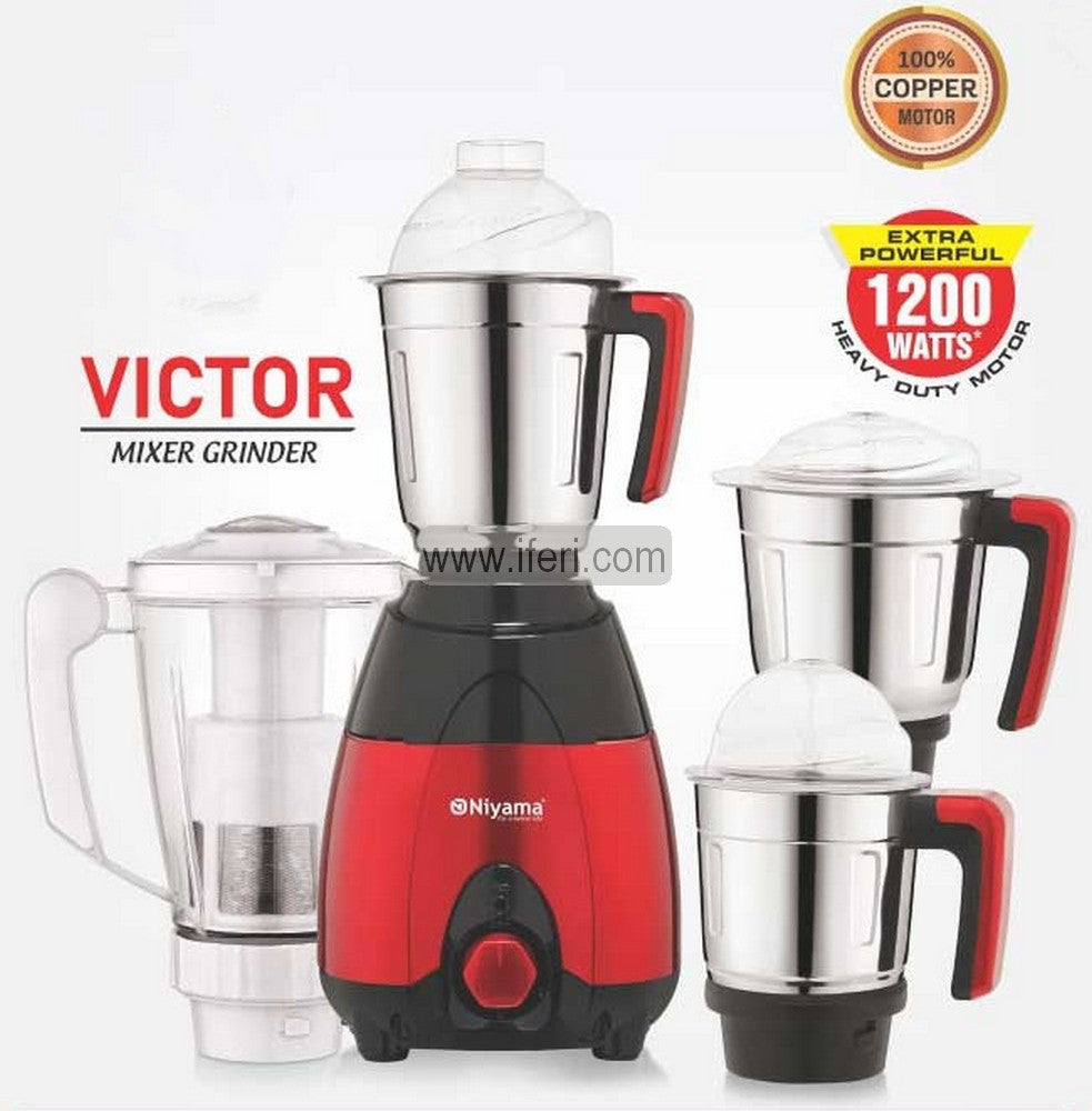 Niyama Victor 1200W Mixer Grinder Blender NIB-150