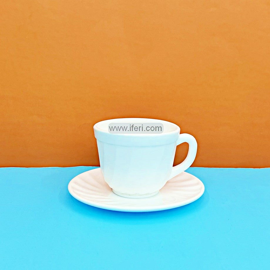 12 Pcs Pyrex Tea Cup & Saucer Set MT156