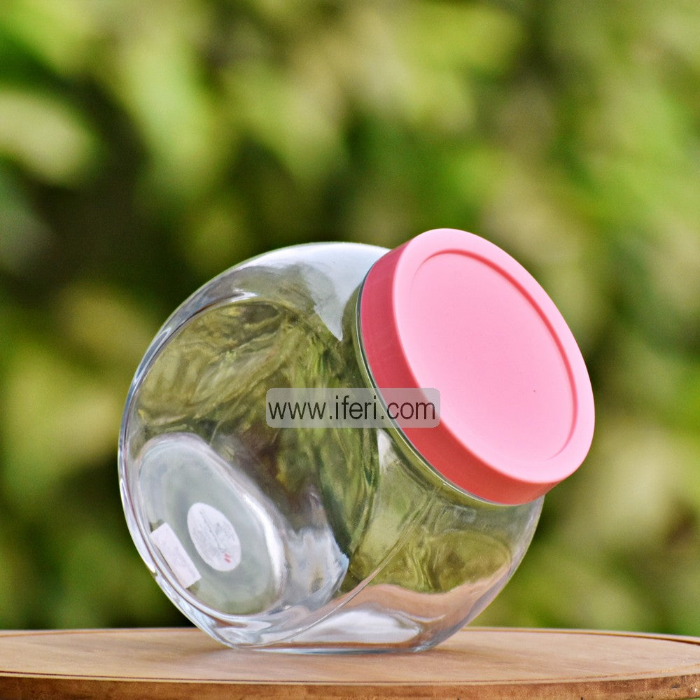 6.2 Inch Airtight Glass Cookie Jar / Spice Jar CK97851