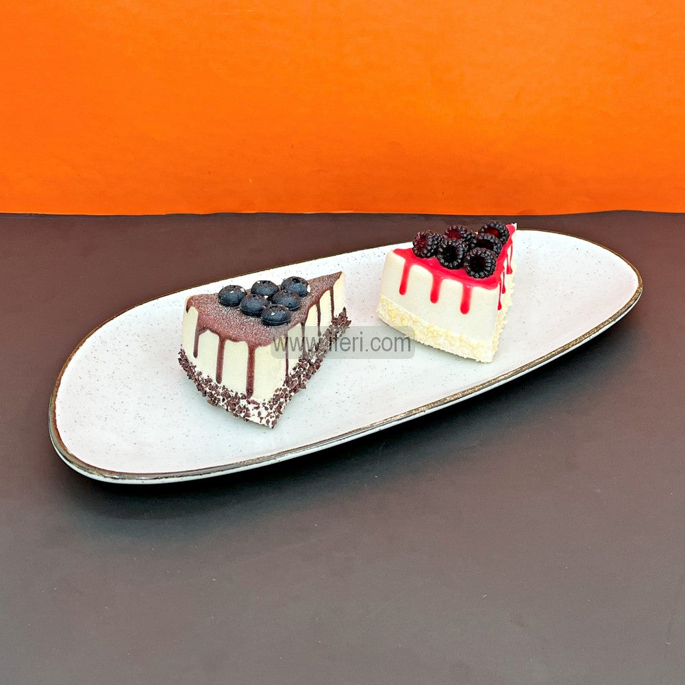 14.5 Inch Ceramic Serving Tray, Dish CGA0162