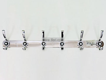6 Hook Wall Mounted Metal Cloth / Kitchen Utensils Hanger ALP2163