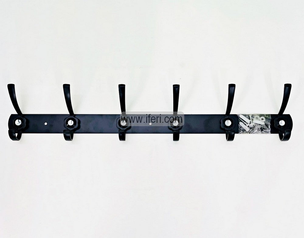 6 Hook Wall Mounted Metal Cloth / Kitchen Utensils Hanger ALP2164