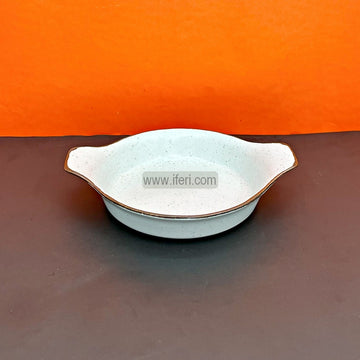 8.4 Inch Ceramic Serving Bowl, Dish with Handle CGA0165