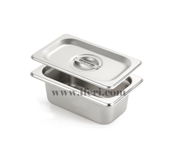 7 inch 1/9 Stainless Steel Deep 2.5 inch food Pan EB1/9-25