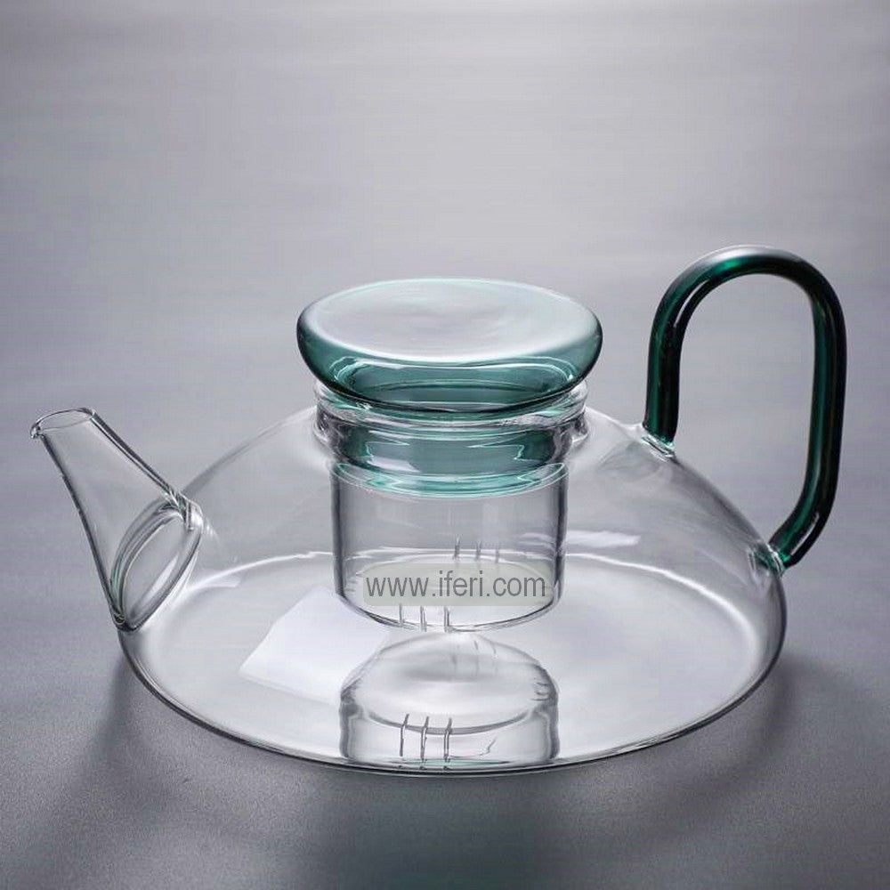 5.5 Inch Borosilicate Glass Tea Pot with Glass Infuser ALV0170