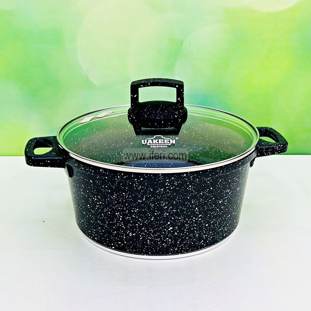22cm Uakeen Non-stick Cookware / Casserole with Lid RY3174