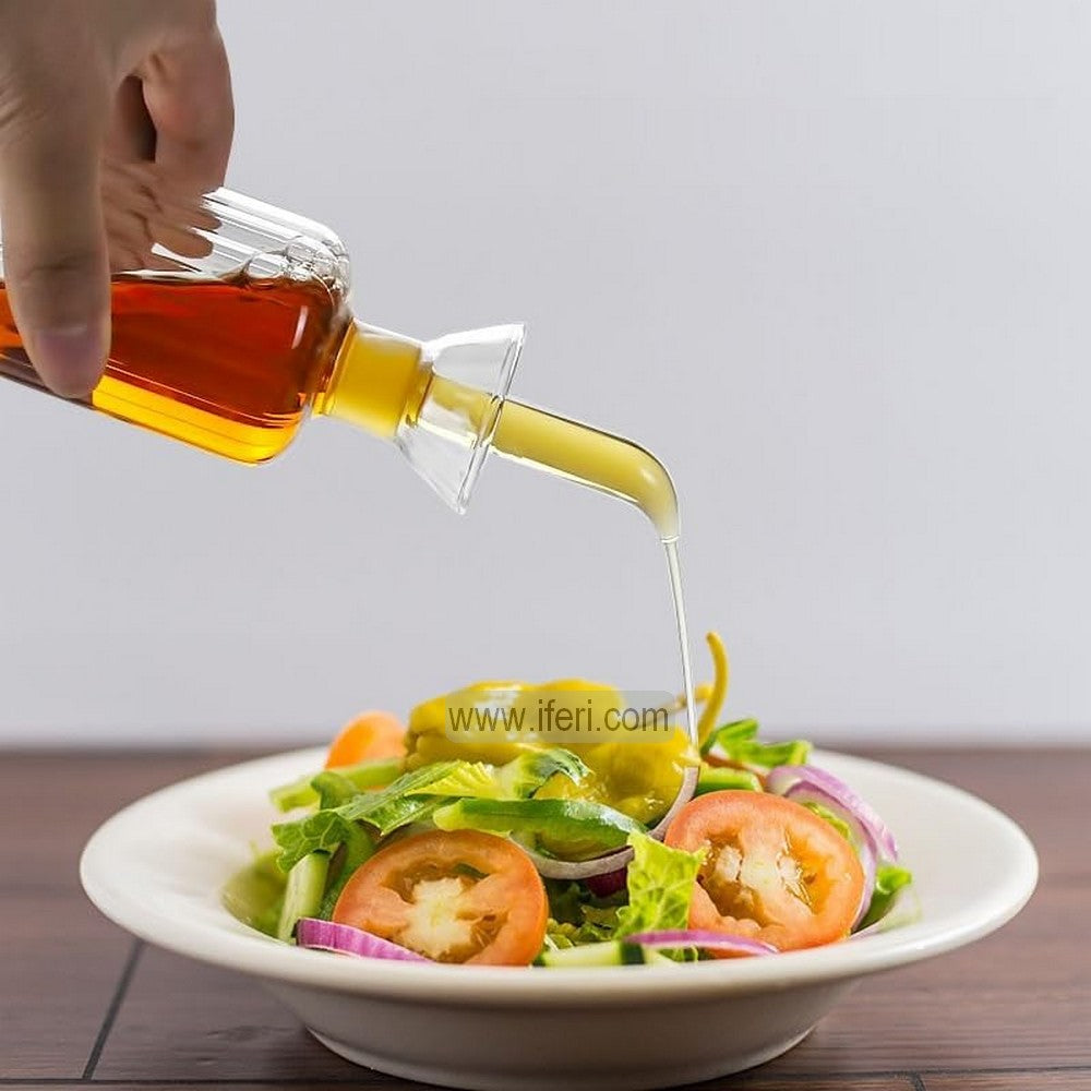 8 Inch Glass Oil Vinegar Bottle, Jar ALV0178