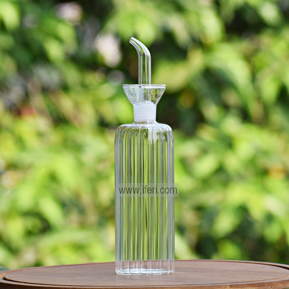 8 Inch Glass Oil Vinegar Bottle, Jar ALV0178
