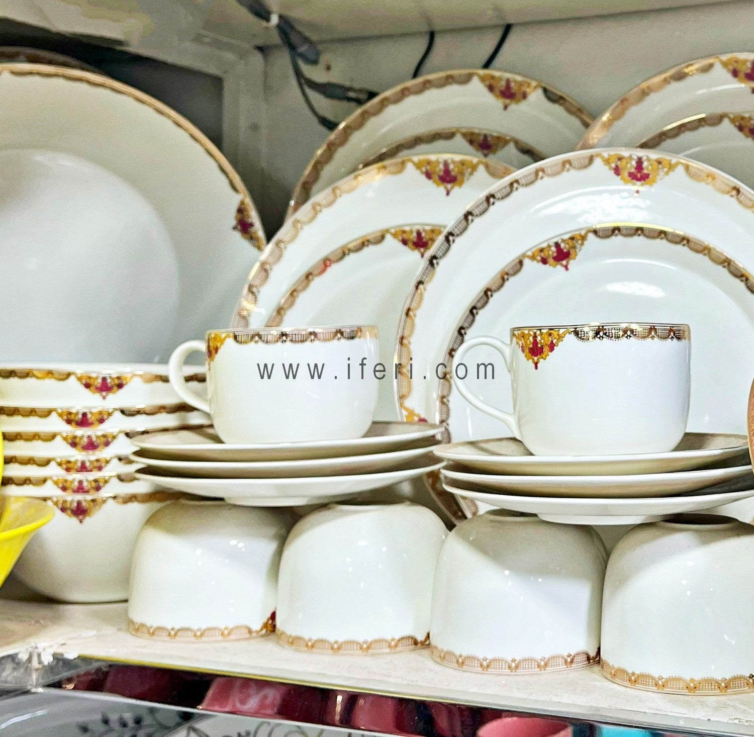 32 Pcs Ceramic Bone China Dinner Set MLN0100