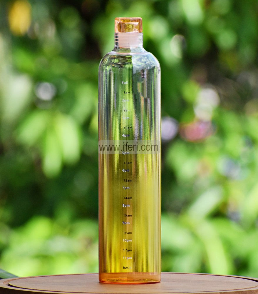 13 Inch Long Glass Water Bottle RY3184