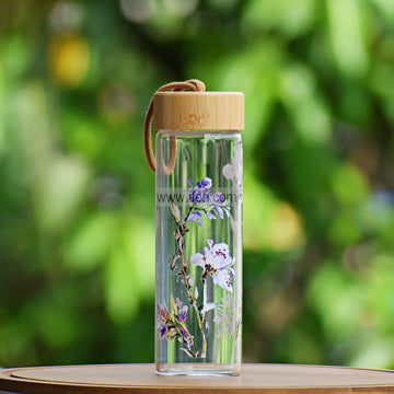 8.5 Inch Glass Water Bottle RY3188