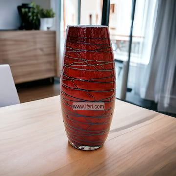 10.5 Inch Exclusive Glass Decorative Flower Vase RY92327