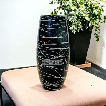 10.5 Inch Exclusive Glass Decorative Flower Vase RY92328