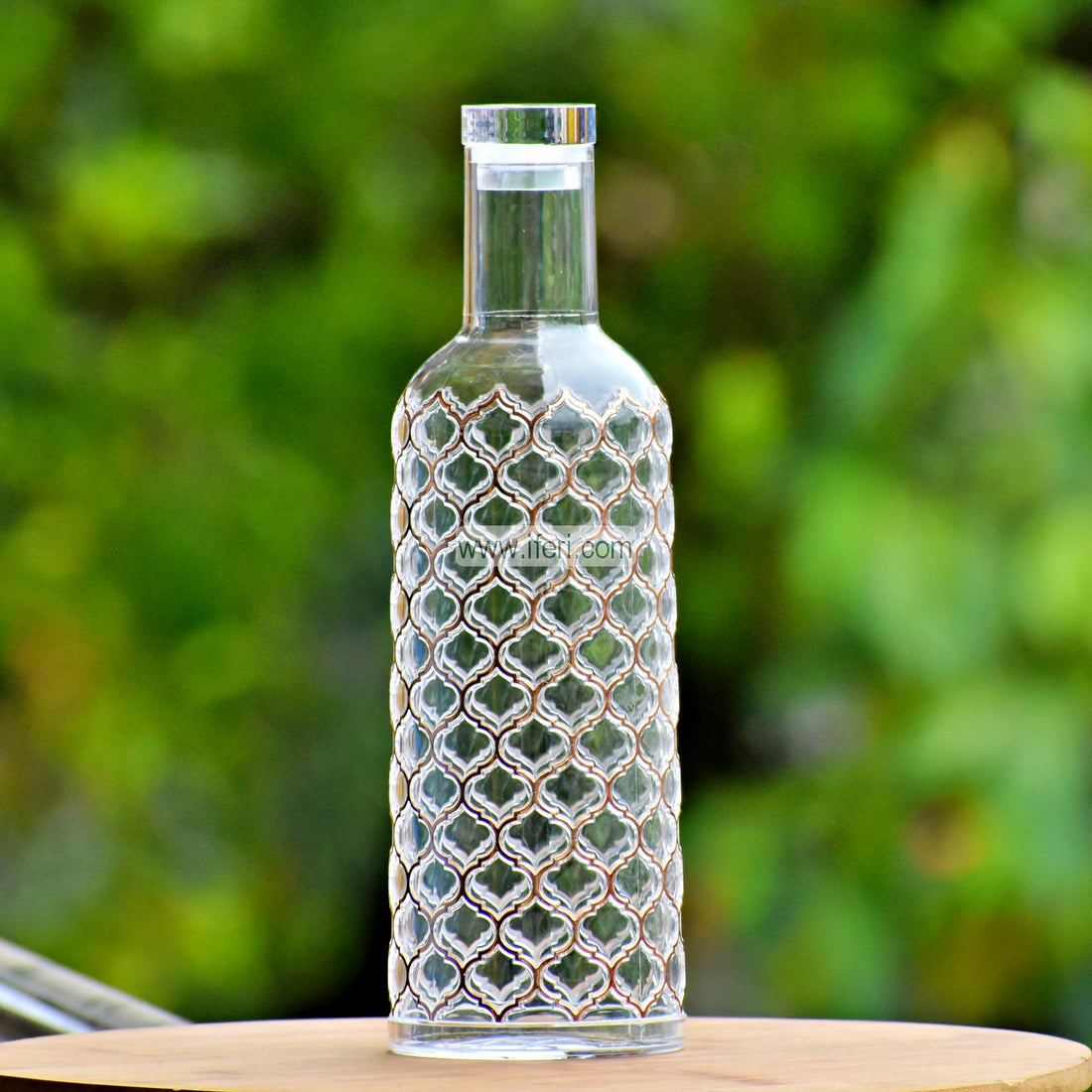 2 Pcs 1200ml Acrylic Water Juice Bottle ALP16801 (Rose Gold)