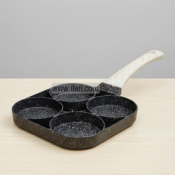 4 Part Non-Stick Egg, Pancake, Burger Patty Frying Pan LB6242
