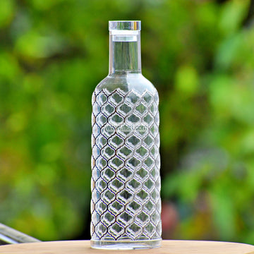 1.2 Liter Acrylic Water Juice Bottle ALP15801 (Silver)