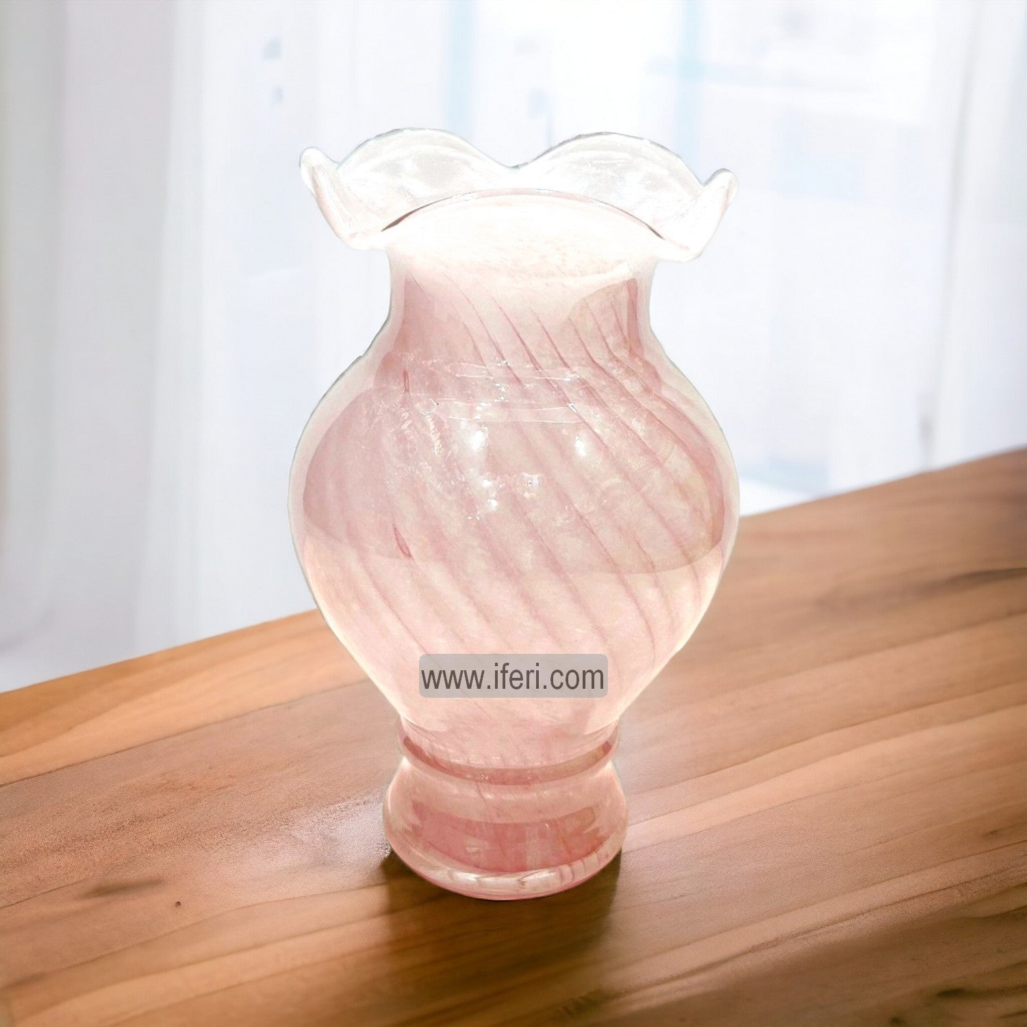 11.5 Inch Exclusive Glass Decorative Flower Vase RY92310