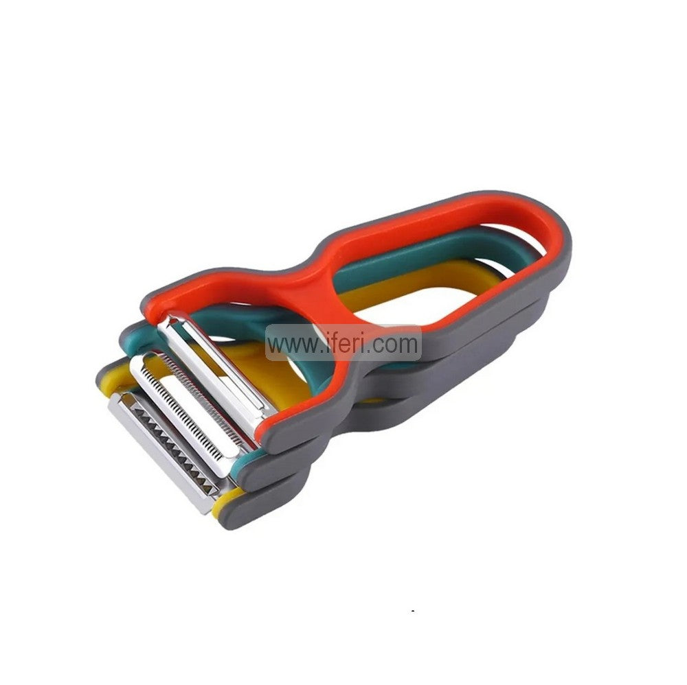 3 Pcs Stainless Steel Peeler Vegetable Cutter IQ097