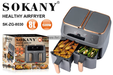 Sokany Double Chamber Air Fryer SK-ZG-8030