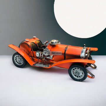11.5 Inch Vintage Classic Car Model Sculpture Showpiece GA8212