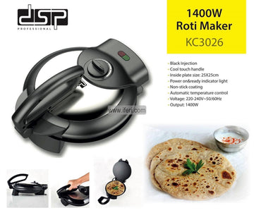 DSP 1400W Roti Maker KC3026