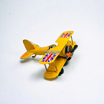 8.5 Inch Vintage Retro Airplane Model Sculpture Showpiece GA8216