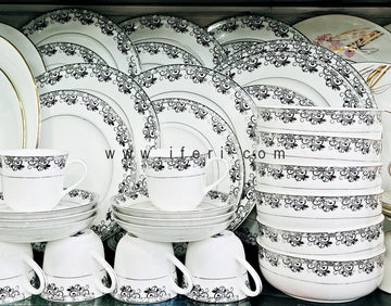 32 Pcs Ceramic Bone China Dinner Set UT1227