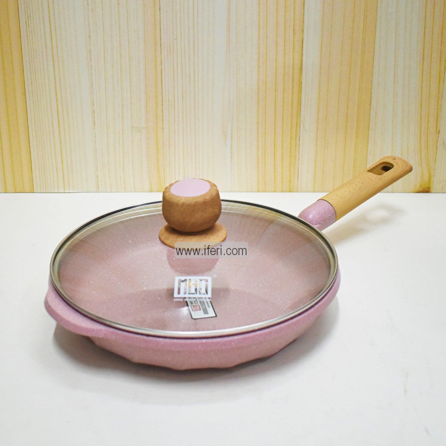 28cm  MGC Non Stick Granite Coated Frying pan with Lid EB1469 Price in Bangladesh - iferi.com