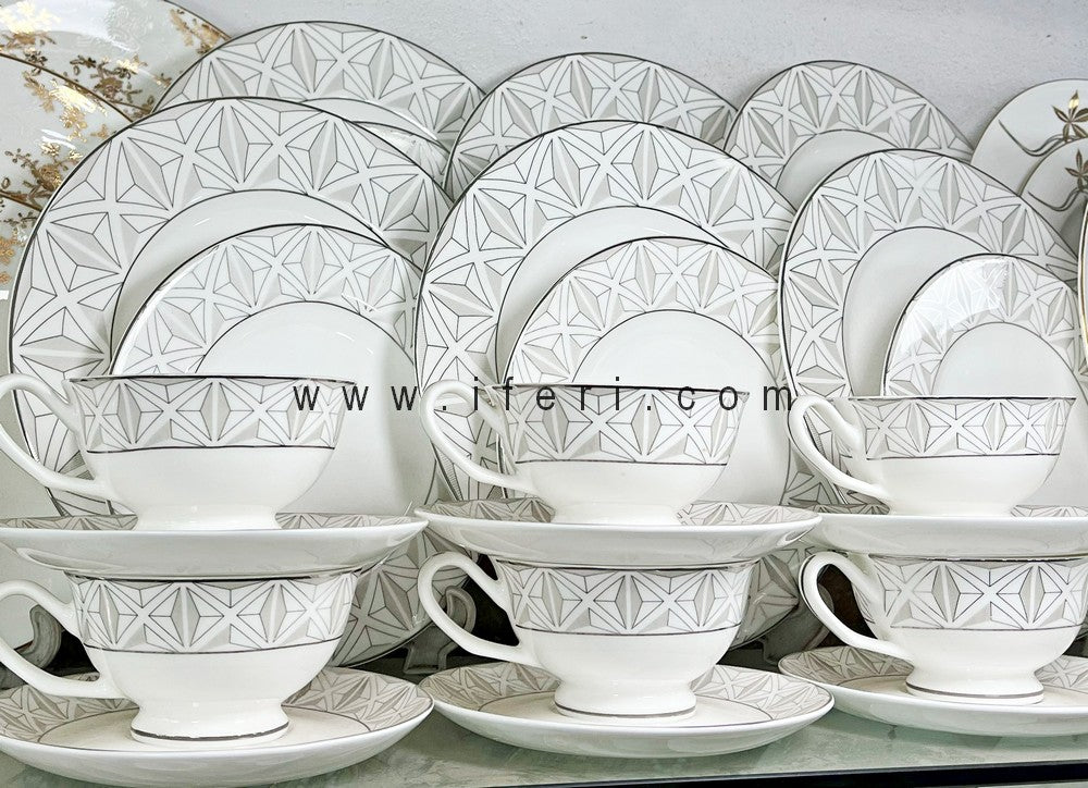 32 Pcs Ceramic Bone China Dinner Set UT1237