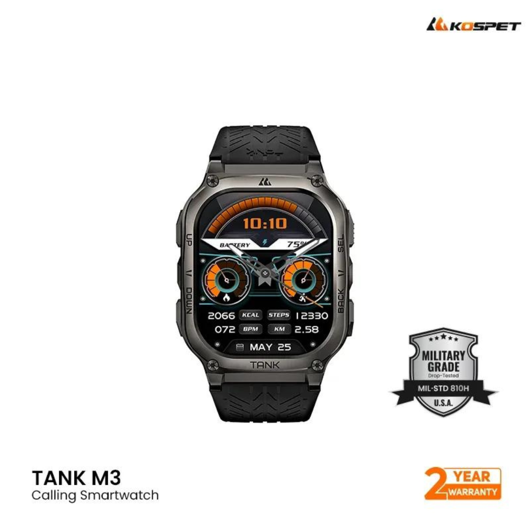 KOSPET TANK M3 Calling Rugged Smartwatch MV053
