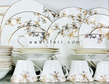 32 Pcs Ceramic Bone China Dinner Set UT1238