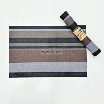 7 Pcs Washable PVC Runner & Placemats Set SMT1240