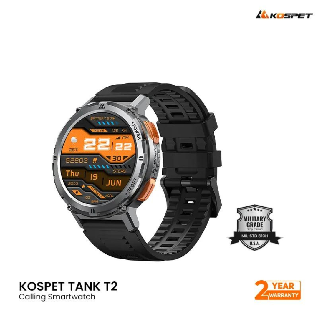 KOSPET TANK T2 Calling Rugged Smart watch MV050