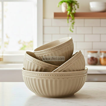 7 Pcs Ceramic Firni, Dessert, Soup Serving Bowl Set CGA0246