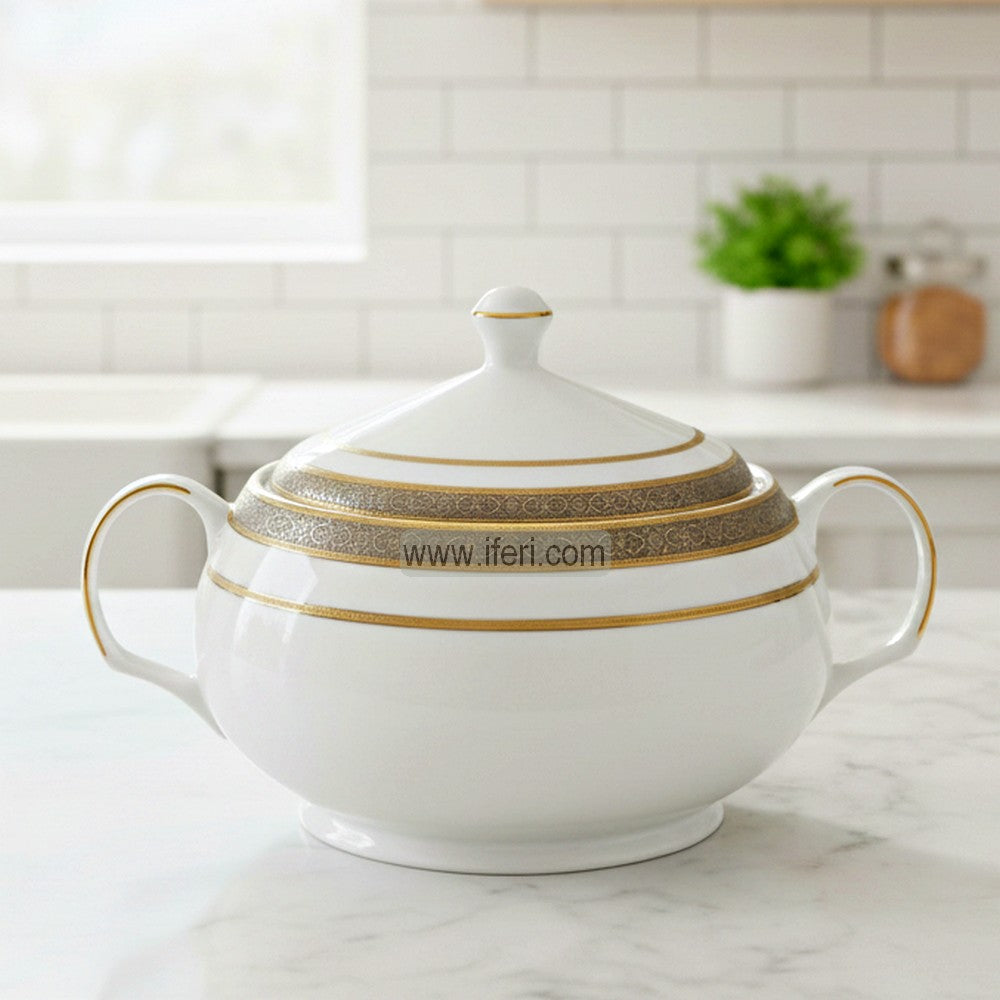 Ceramic Casserole/ Serving Bowl with Lid CGA0248