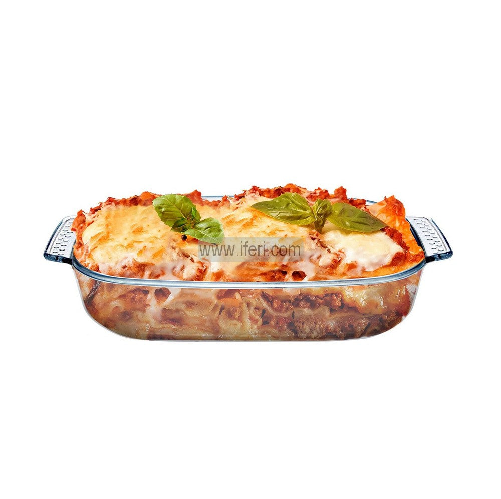 3 Pcs Oven Proof Tempered Glass Casserole Set KML4251