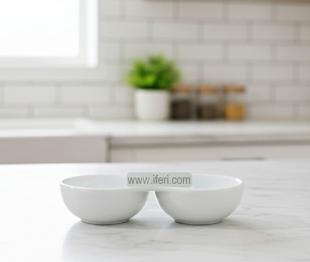 2 Part Ceramic Sauce Bowl CGA0251