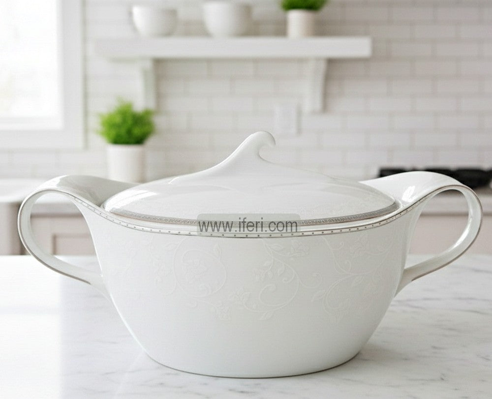 Ceramic Casserole/ Serving Bowl with Lid CGA0252