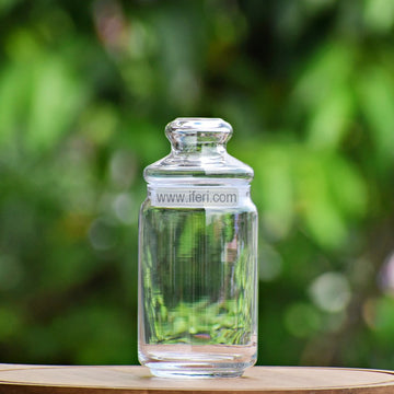 7.5 Inch Airtight Glass Cookie Jar / Spice Jar ALP2256