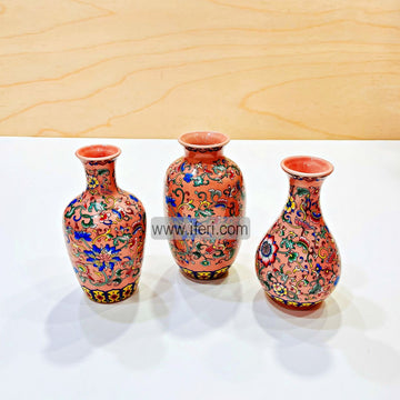 3 Pcs Exclusive Ceramic Decorative Flower Vase RY2395