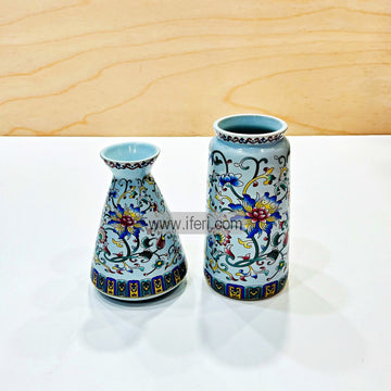 2 Pcs Exclusive Ceramic Decorative Flower Vase RY2396