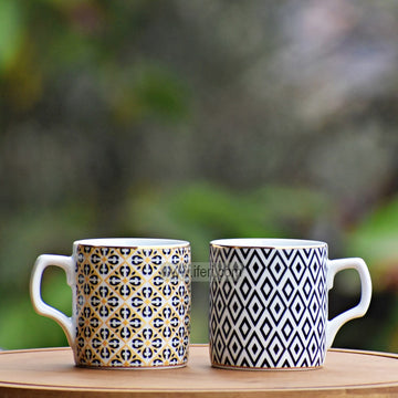 2 Pcs Ceramic Coffee Mug CGA0274