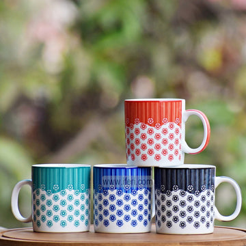 4 Pcs Ceramic Coffee Mug CGA0281