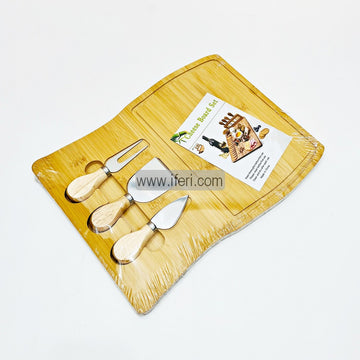 Bamboo Cheese Board with Knife Set FH8000