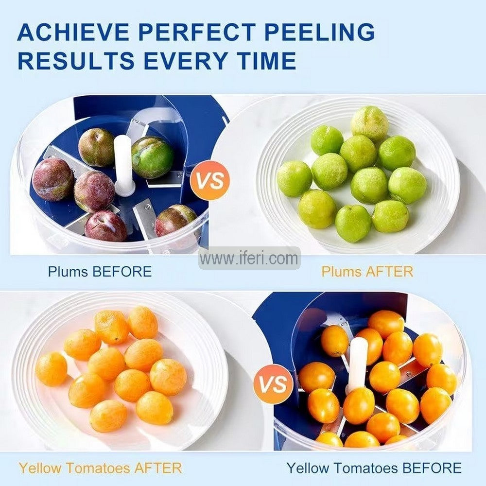 Rechargeable Electric Fruit and Vegetable Peeler Machine, Automatic Skin Remover Tool ALM6967