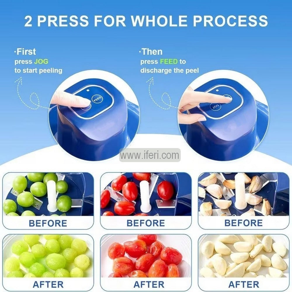 Rechargeable Electric Fruit and Vegetable Peeler Machine, Automatic Skin Remover Tool ALM6967