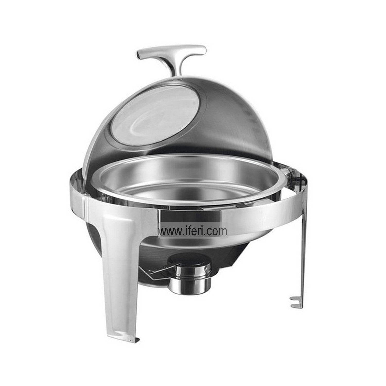 Banquet Chafing Dish Round Rolling-Top Chafing Dish with Glass Window EB7753