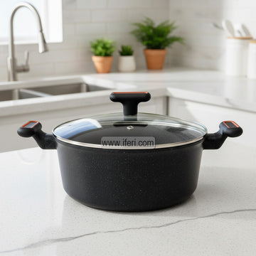 28cm Kiam Die Casting Non-stick Cookware, Casserole, Saucepan with Lid BCG3392
