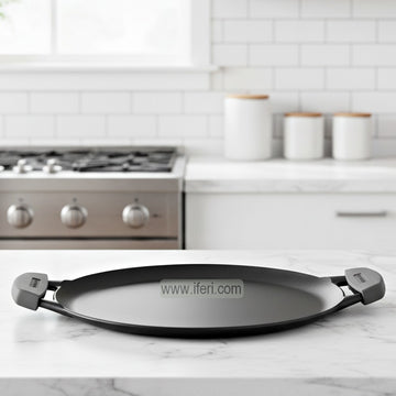 30cm Tramontina Titanex Cast Iron Flat Tawa, Dosa Tawa ALM6918